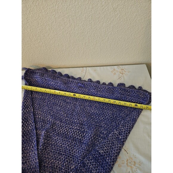 Cozy Knit Mermaid Tail Throw Blanket Teen Youth Purple By Berinfly - Picture 5 of 7